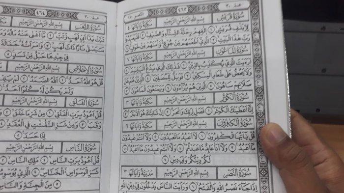 Detail Tulisan Arab Surat Al Quraisy Nomer 19