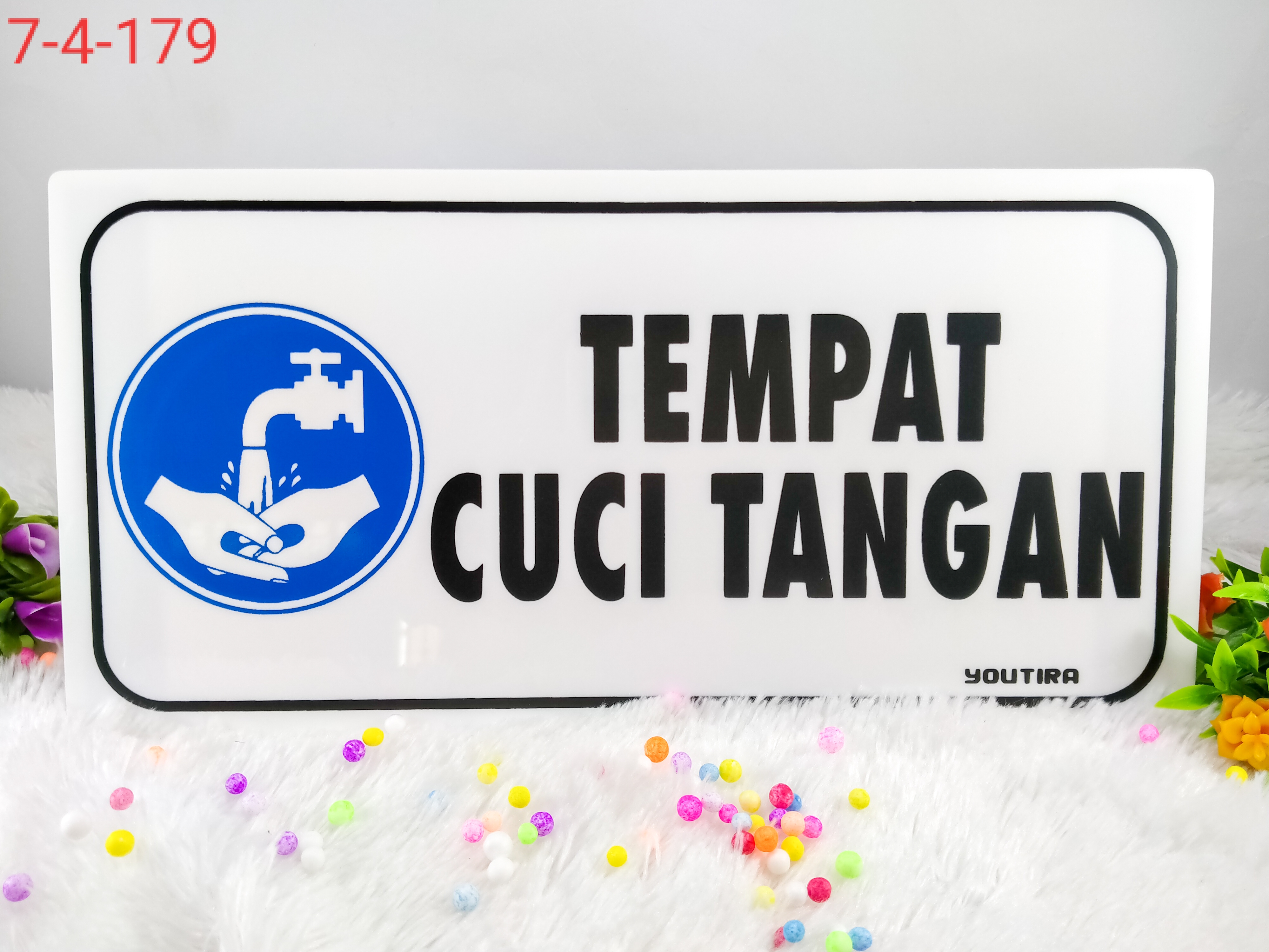 Tulisan Cuci Tangan - KibrisPDR