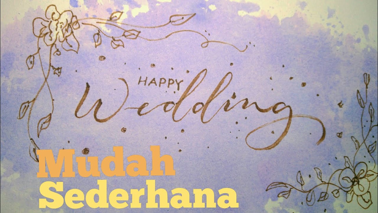 Detail Tulisan Di Foto Wedding Nomer 41