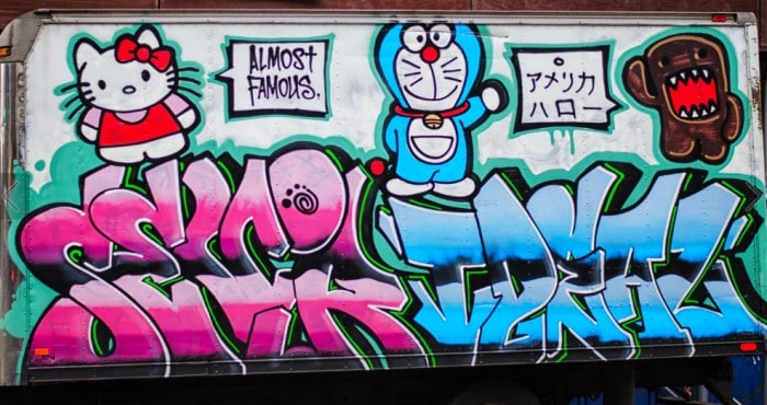 Detail Tulisan Grafiti Doraemon Nomer 19