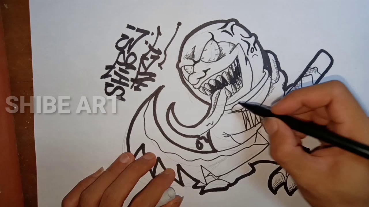 Detail Tulisan Grafiti Doraemon Nomer 28