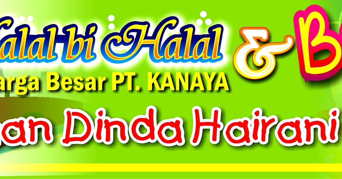 Detail Tulisan Halal Bihalal Keren Nomer 37