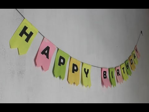 Detail Tulisan Happy Birthday Di Kertas Nomer 10
