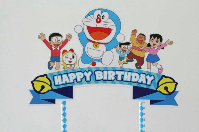 Detail Tulisan Happy Birthday Doraemon Nomer 12