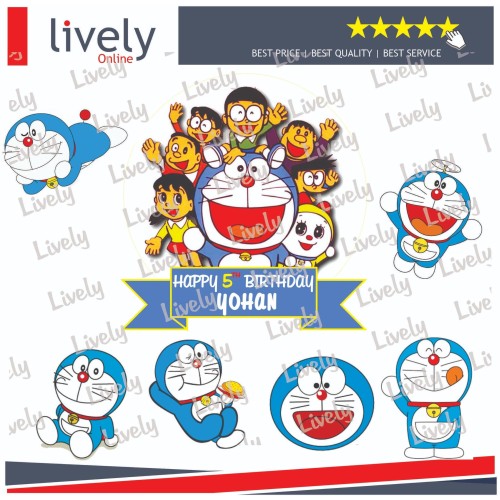 Detail Tulisan Happy Birthday Doraemon Nomer 19