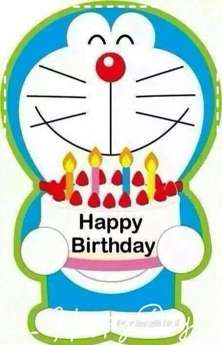 Detail Tulisan Happy Birthday Doraemon Nomer 2