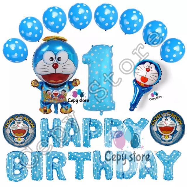 Detail Tulisan Happy Birthday Doraemon Nomer 21