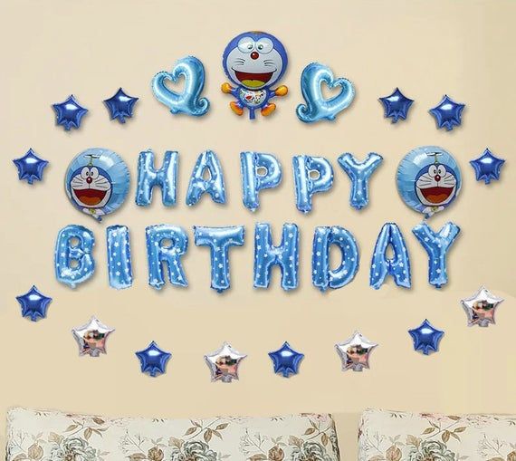 Detail Tulisan Happy Birthday Doraemon Nomer 29