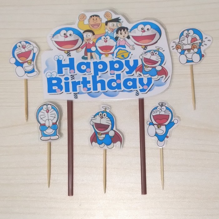 Detail Tulisan Happy Birthday Doraemon Nomer 41