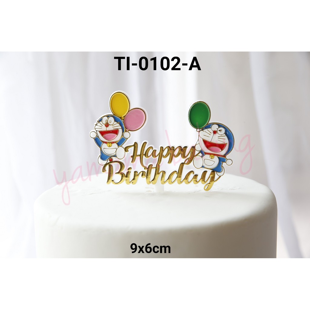 Detail Tulisan Happy Birthday Doraemon Nomer 42