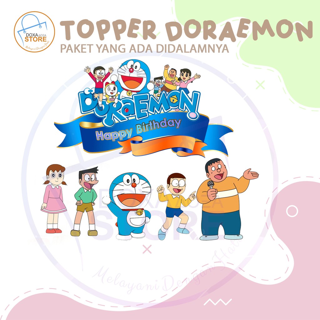 Detail Tulisan Happy Birthday Doraemon Nomer 47