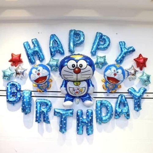 Detail Tulisan Happy Birthday Doraemon Nomer 8