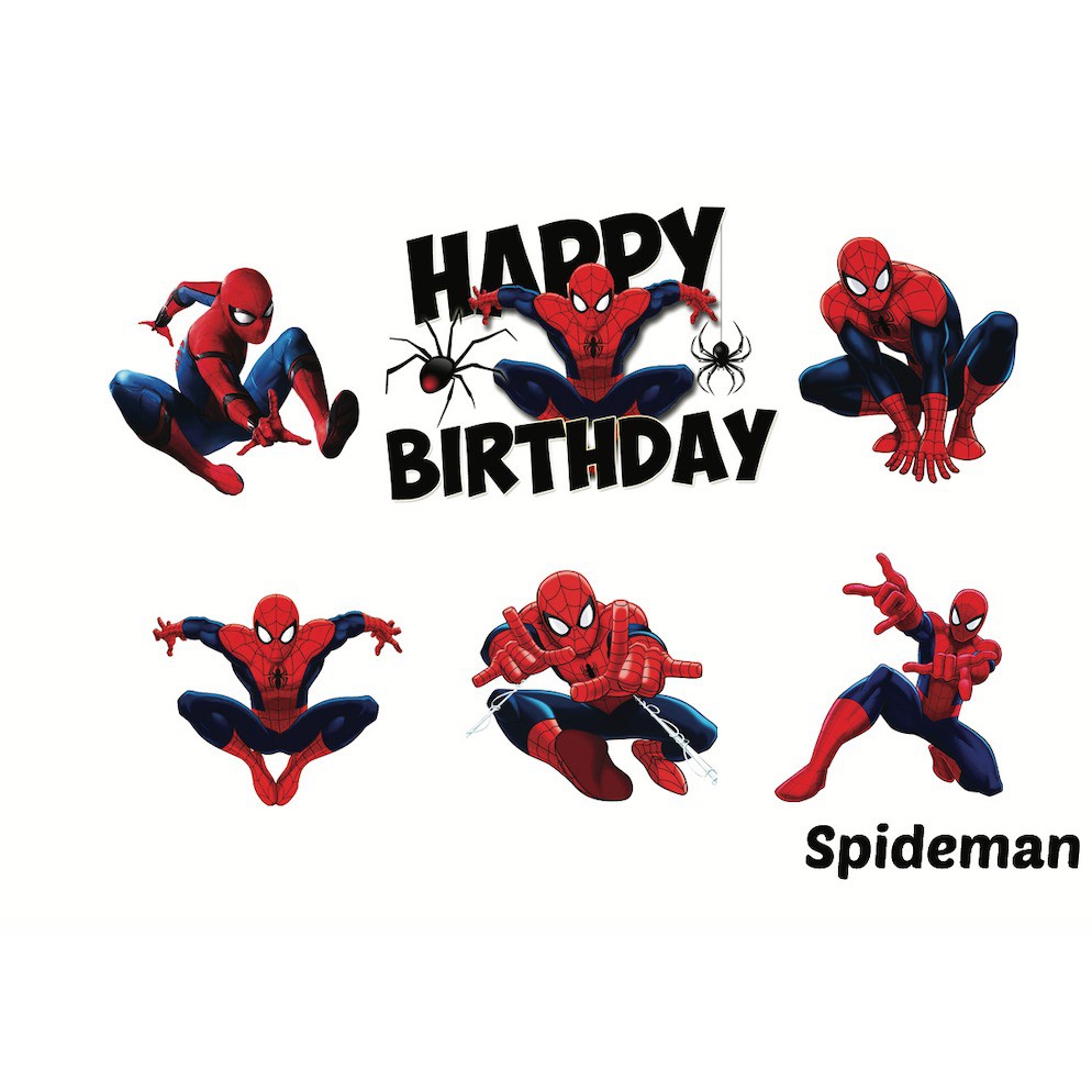 Detail Tulisan Happy Birthday Spiderman Koleksi Nomer 56