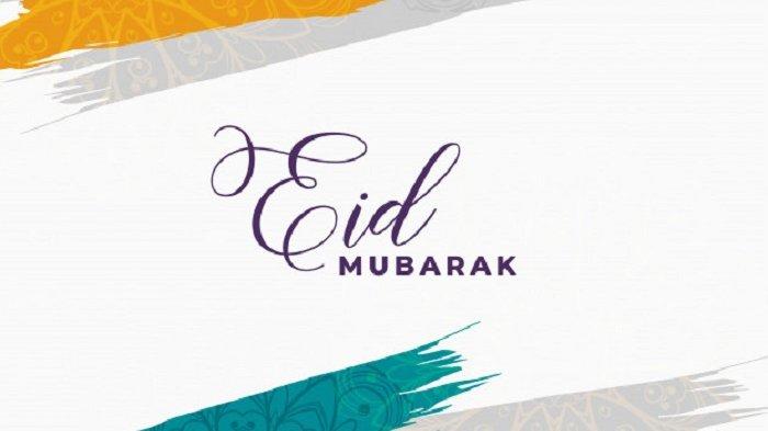 Detail Tulisan Happy Eid Mubarak Nomer 17