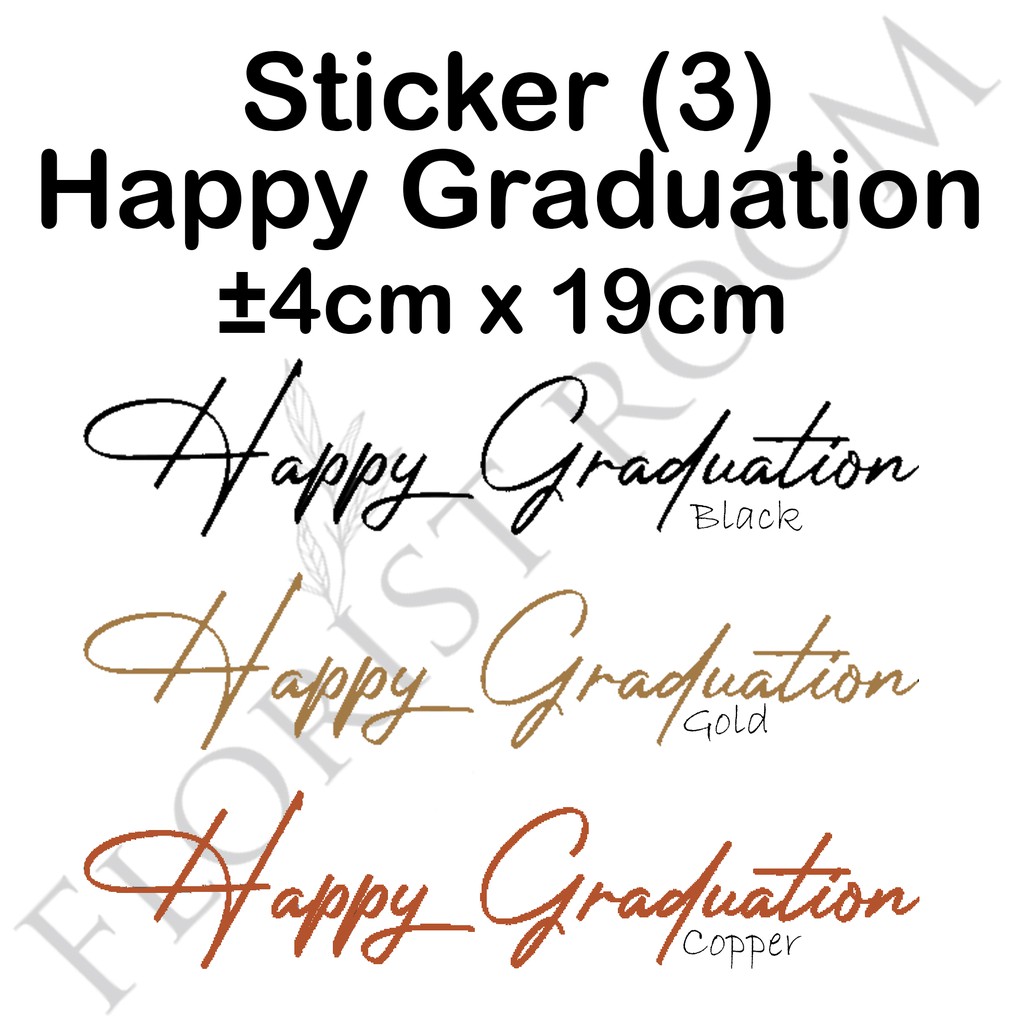 Detail Tulisan Happy Graduation Nomer 33