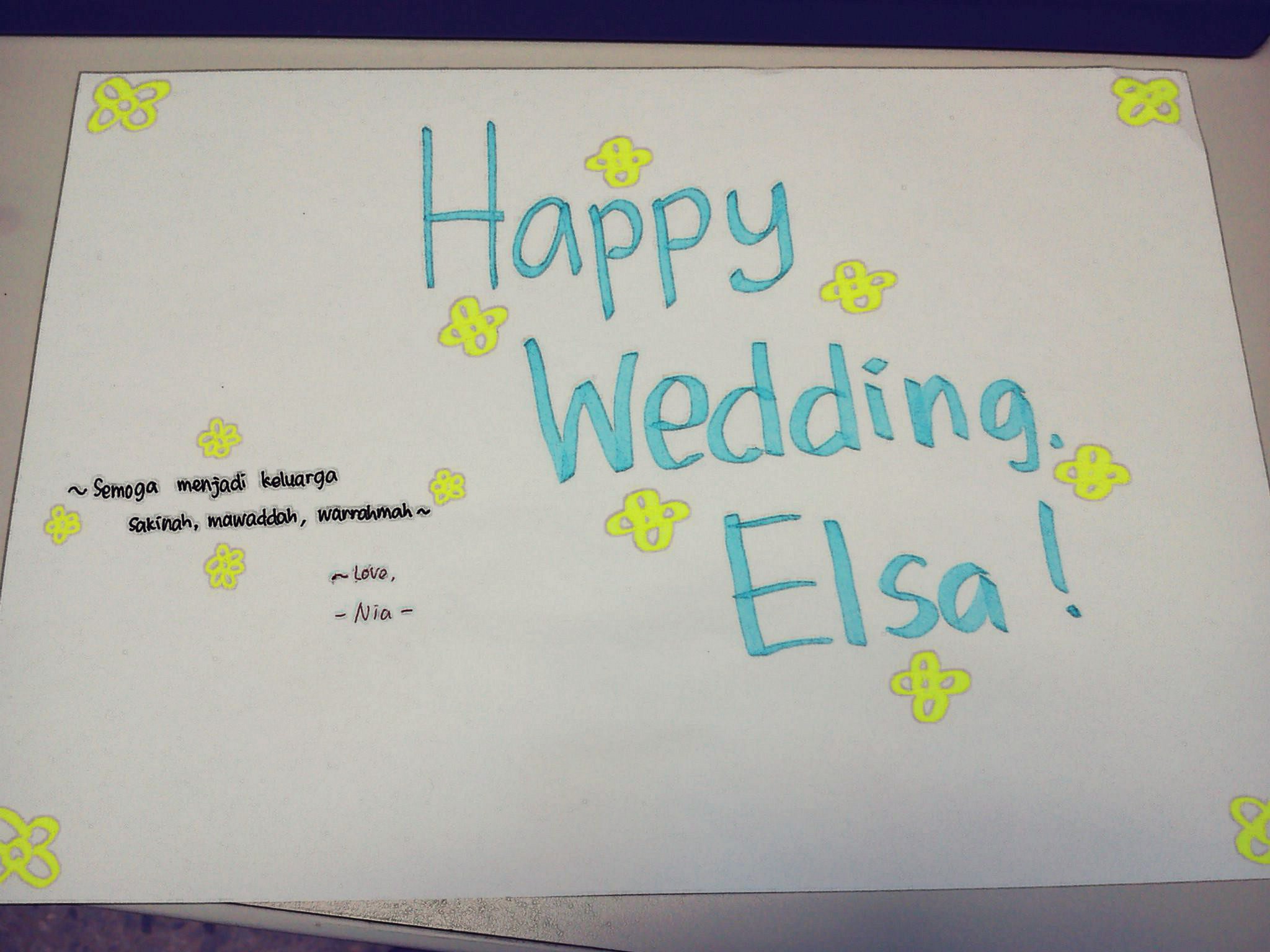 Detail Tulisan Happy Wedding Keren Nomer 36