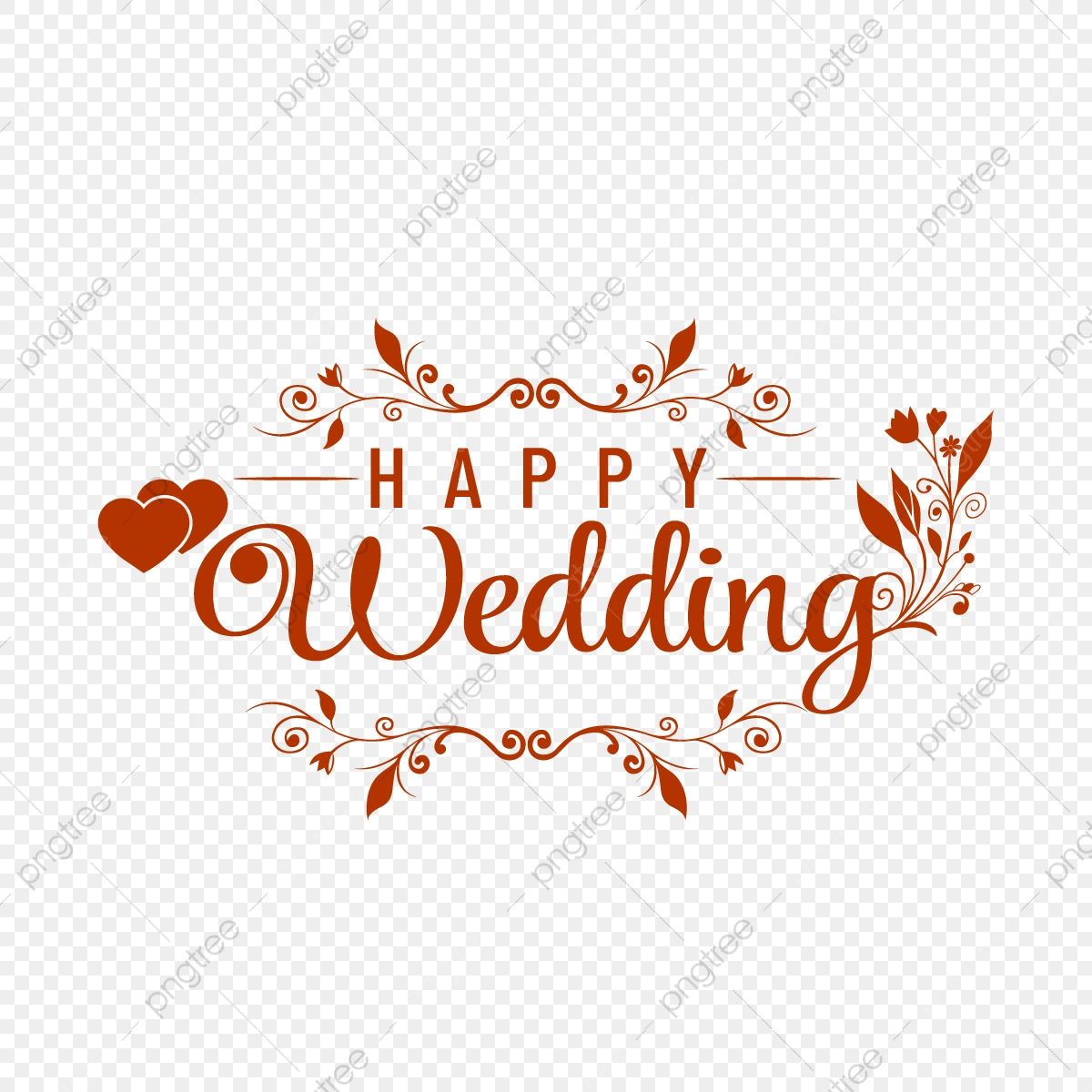 Detail Tulisan Happy Wedding Png Nomer 3