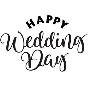 Detail Tulisan Happy Wedding Png Nomer 23
