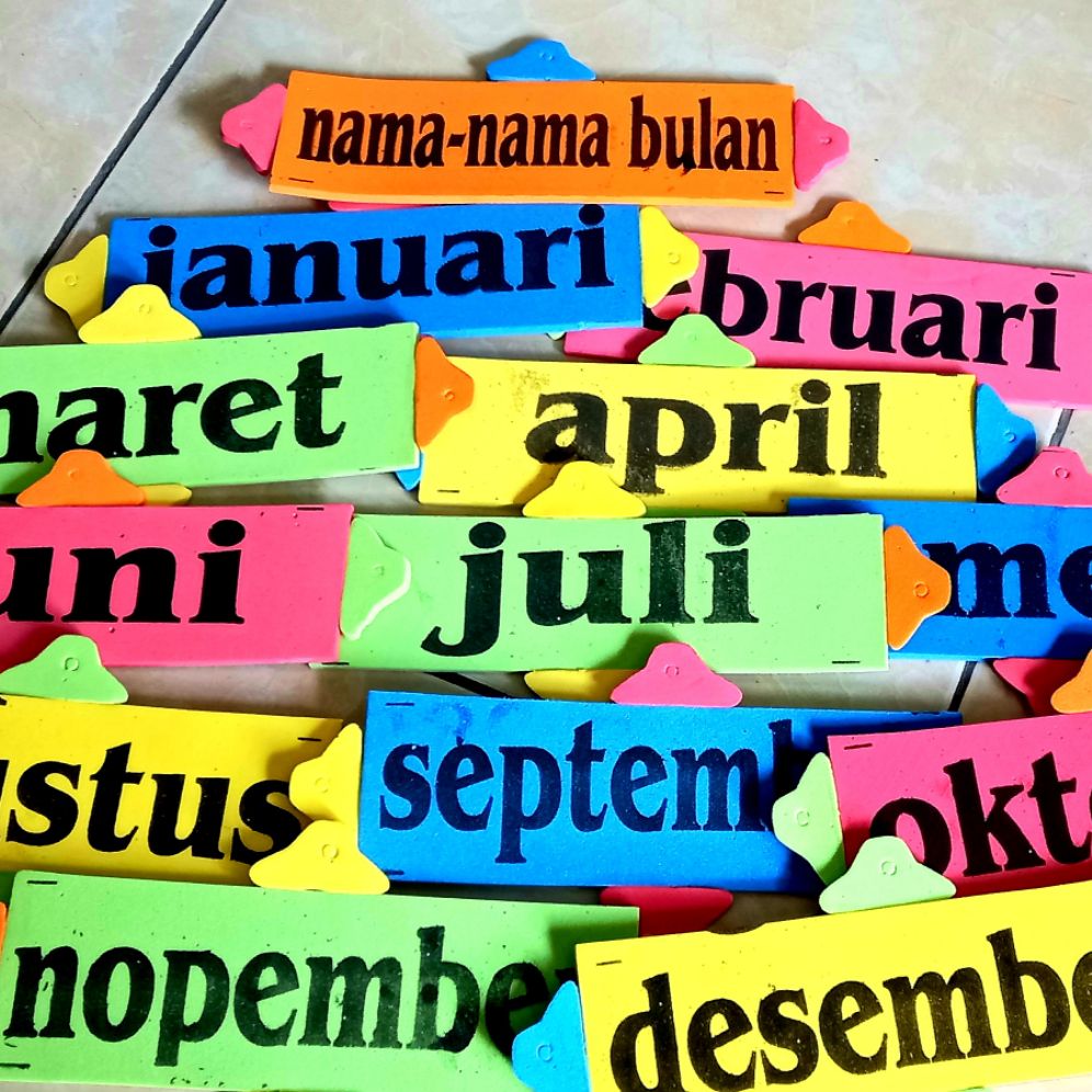 Detail Tulisan Hiasan Dinding Kelas Nomer 30