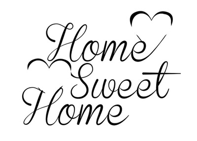 Detail Tulisan Home Sweet Home Nomer 11