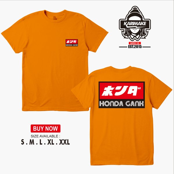 Detail Tulisan Honda Gank Nomer 21