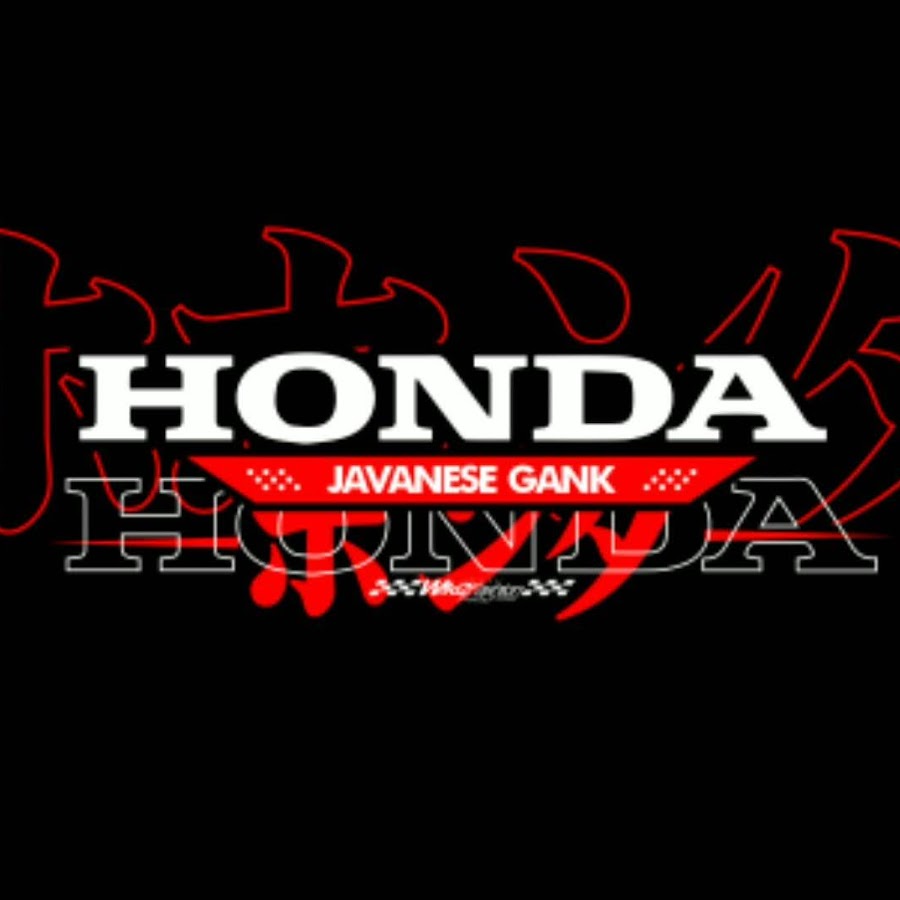 Detail Tulisan Honda Gank Nomer 40