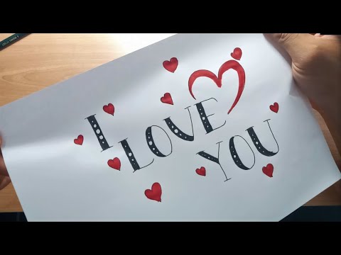 Tulisan I Love You Di Kertas - KibrisPDR