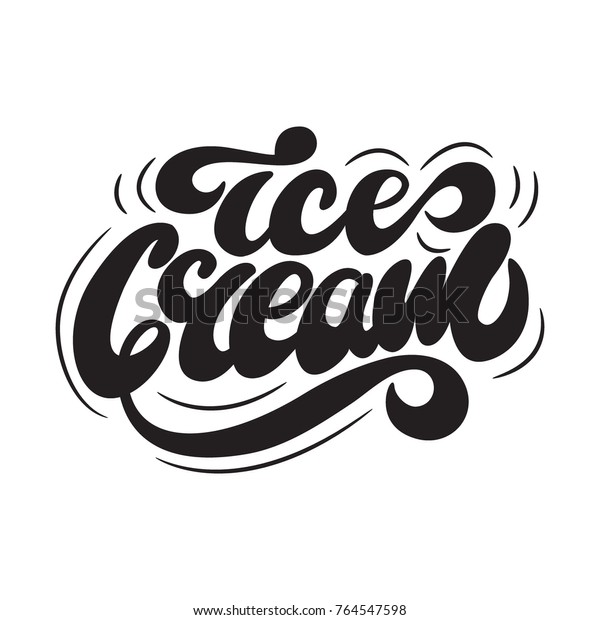 Detail Tulisan Ice Cream Nomer 5