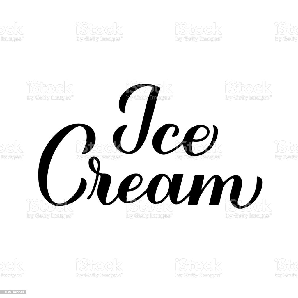 Detail Tulisan Ice Cream Nomer 6
