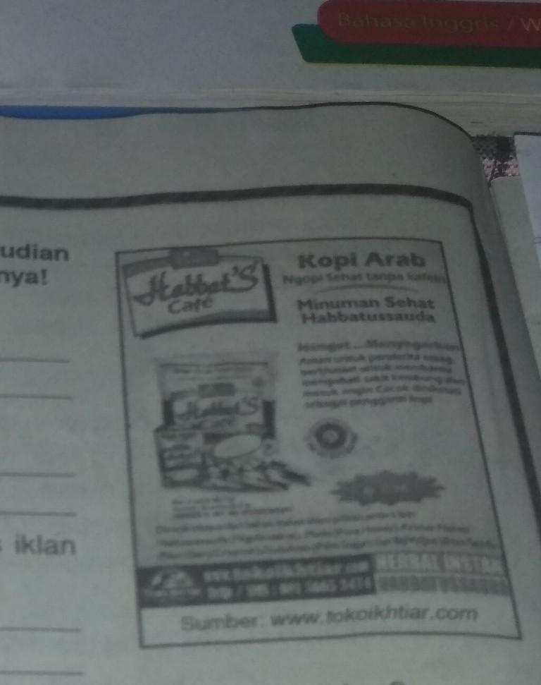 Detail Tulisan Iklan Dan Gambar Harus Nomer 36