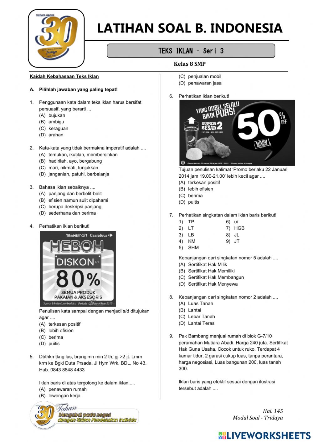 Download Tulisan Iklan Dan Gambar Harus Nomer 40