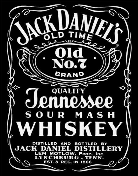 Detail Tulisan Jack Daniel Nomer 6