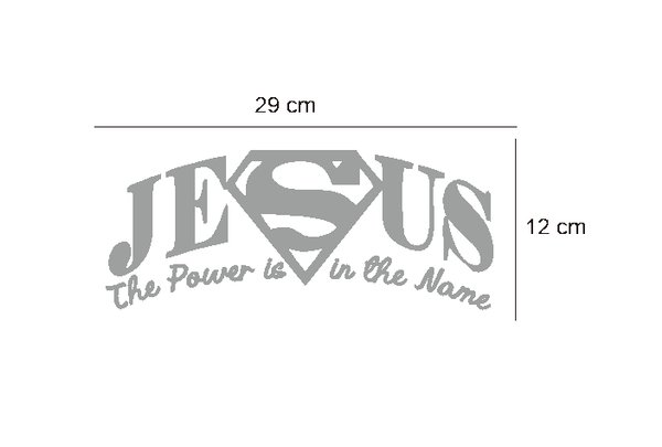 Detail Tulisan Jesus Keren Nomer 22