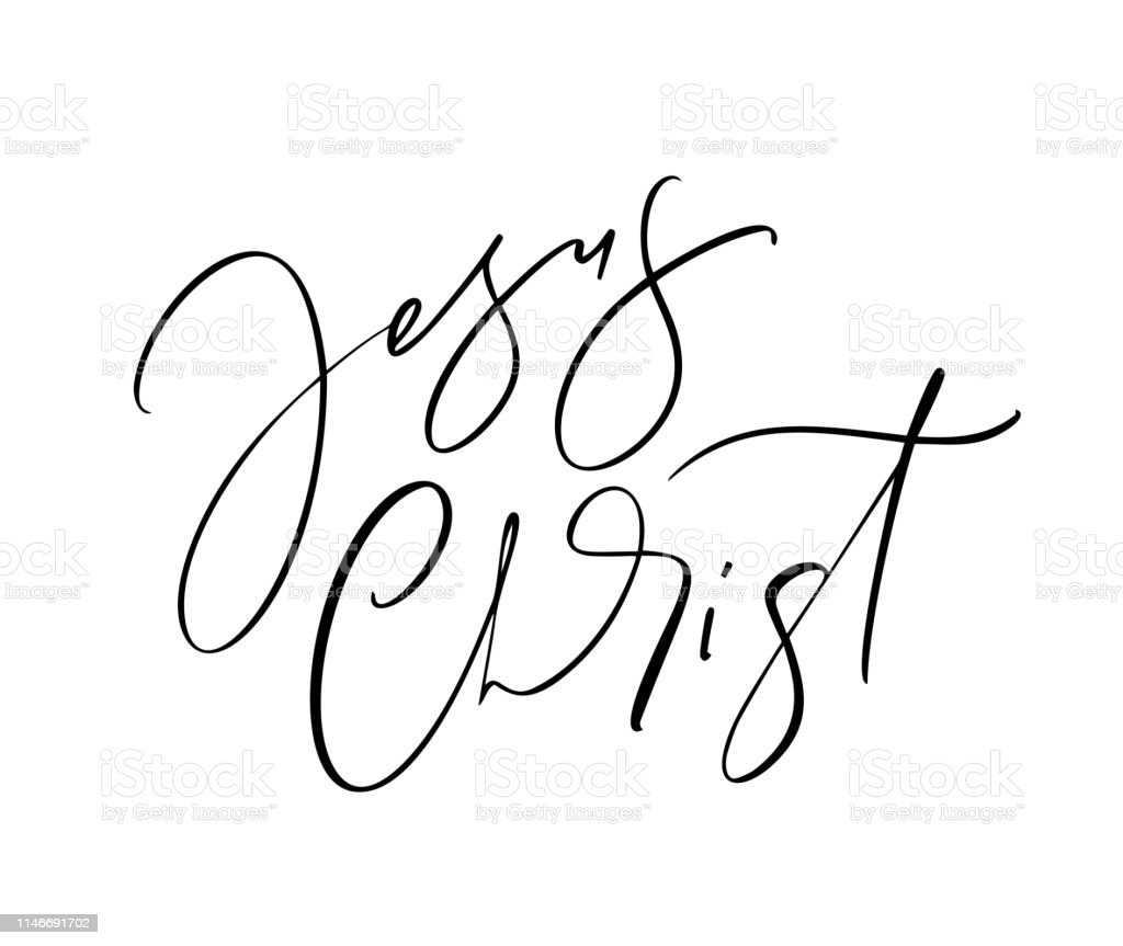 Detail Tulisan Jesus Keren Nomer 45