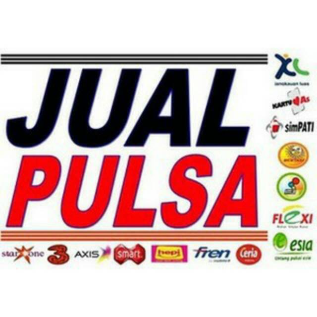 Detail Tulisan Jual Pulsa Nomer 26