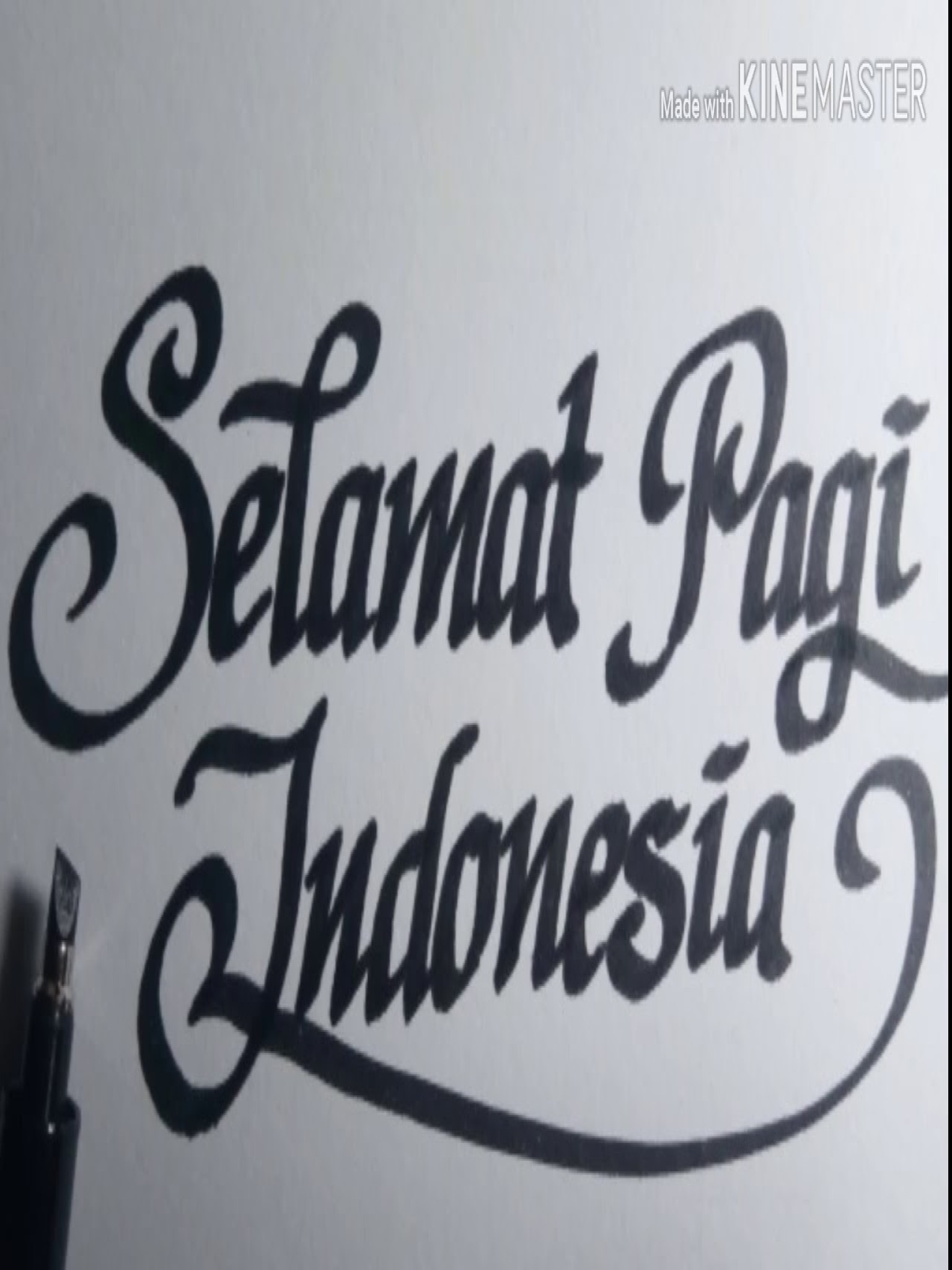 Detail Tulisan Kaligrafi Indonesia Nomer 24