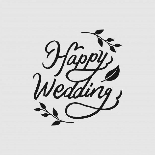 Detail Tulisan Keren Happy Wedding Nomer 51
