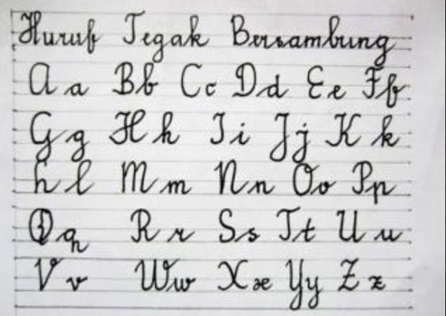 Detail Tulisan Latin A Sampai Z Nomer 2
