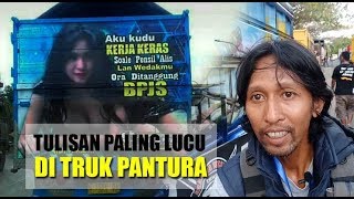 Detail Tulisan Lucu Di Truk Pantura Nomer 26