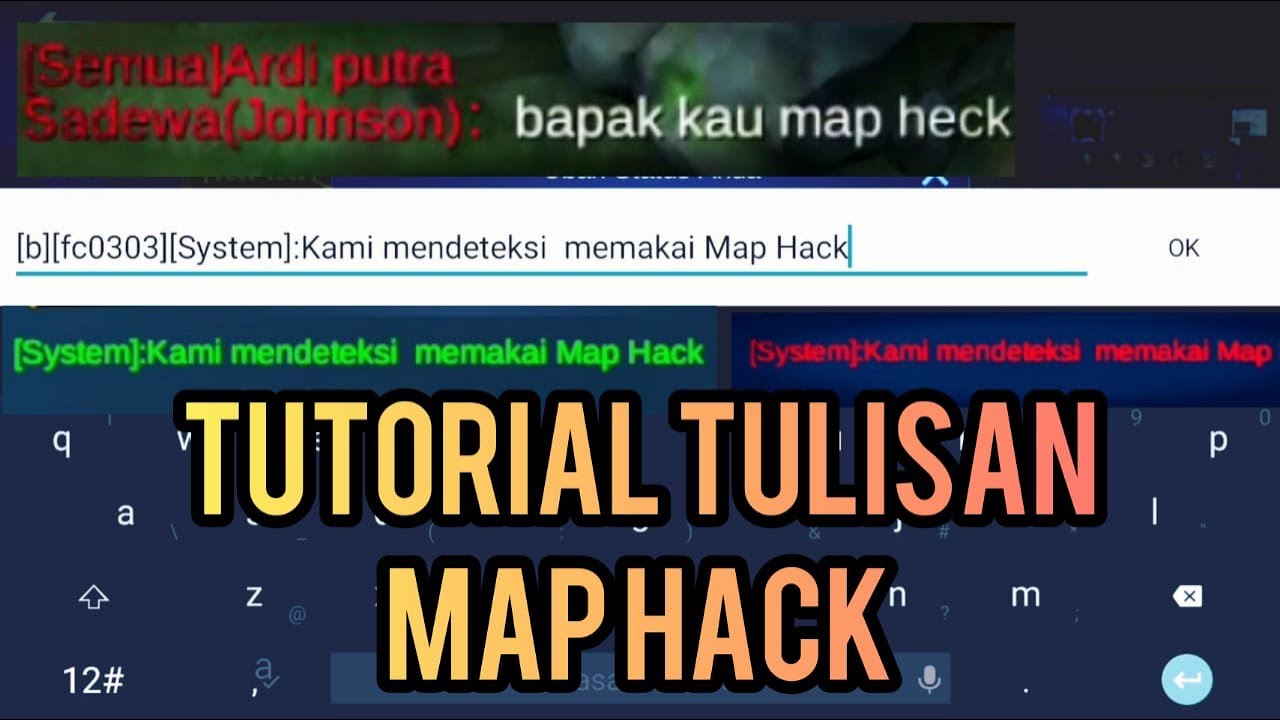 Tulisan Map Hack Mobile Legend - KibrisPDR