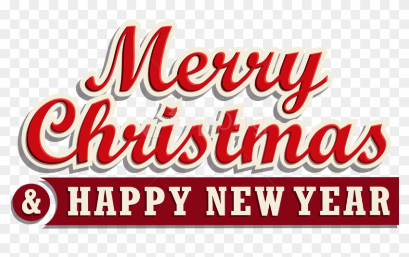 Tulisan Merry Christmas Happy New Year - KibrisPDR