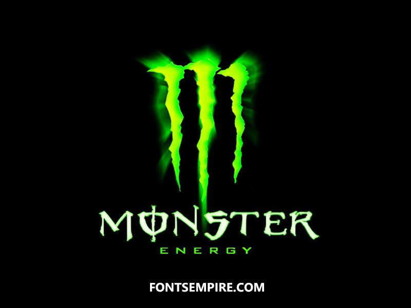 Tulisan Monster Energy - KibrisPDR