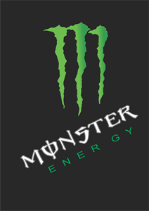 Detail Tulisan Monster Energy Nomer 8