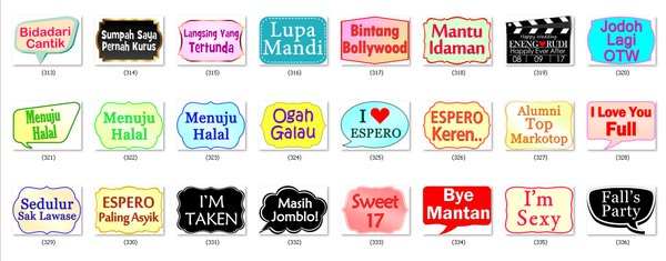 Detail Tulisan Photo Booth Lucu Nomer 5