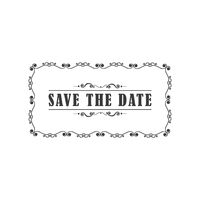 Detail Tulisan Save The Date Nomer 25