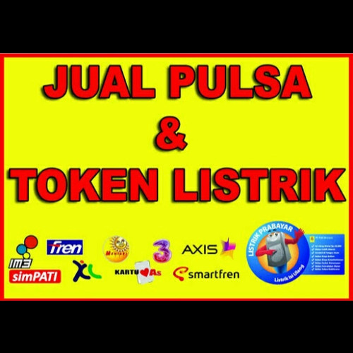 Detail Tulisan Sedia Pulsa Dan Token Listrik Nomer 46