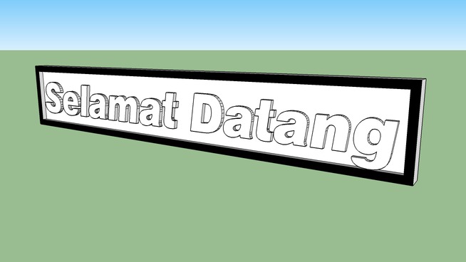 Detail Tulisan Selamat Datang Keren Nomer 21