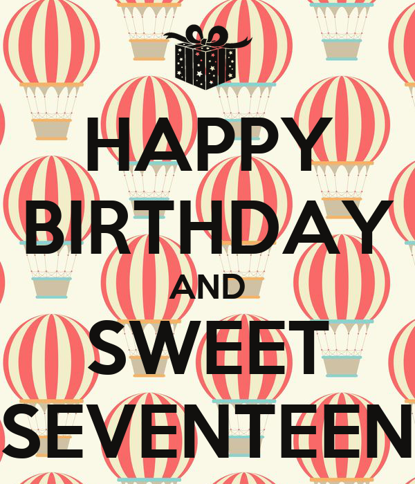 Detail Tulisan Sweet Seventeen Keren Nomer 42