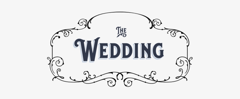 Detail Tulisan The Wedding Png Nomer 2
