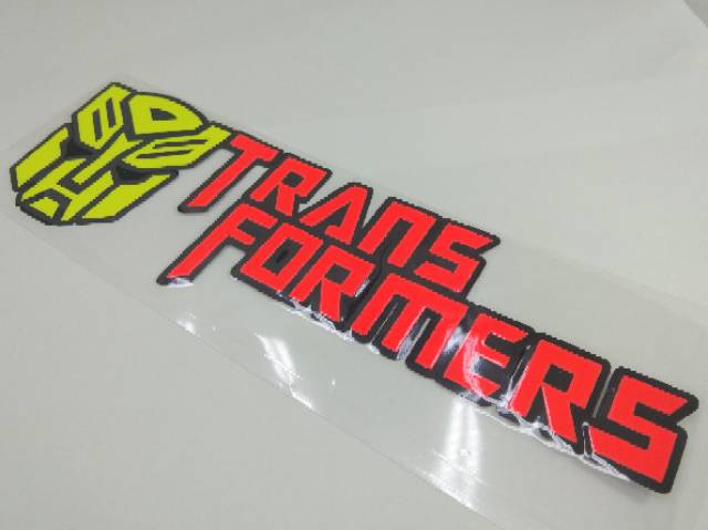 Detail Tulisan Transformers Nomer 24